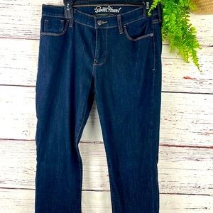 Old Navy The Sweetheart Bootcut Dark Wash Jeans Size 8 Long